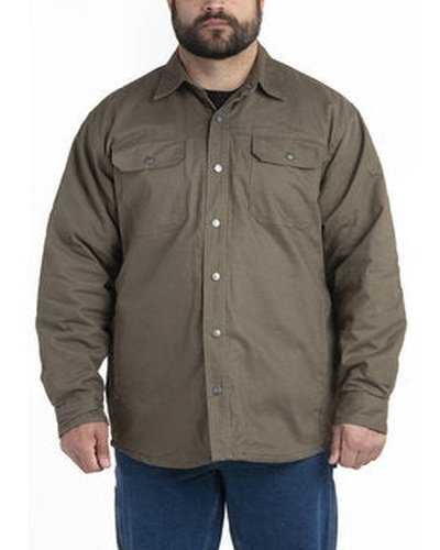 Berne SH67 Men&#39;s Caster Shirt Jacket - Sage - HIT a Double
