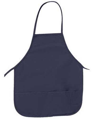 Big Accessories APR51 Two-Pocket 24" Apron - Navy - HIT a Double