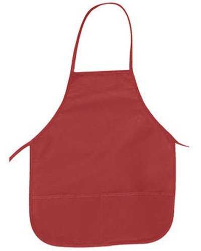 Big Accessories APR51 Two-Pocket 24&quot; Apron - Red - HIT a Double