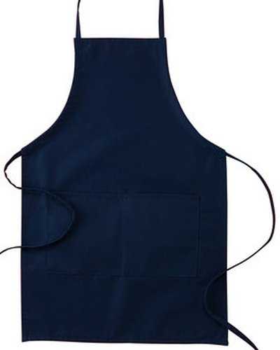 Big Accessories APR53 Two-Pocket 30" Apron - Navy - HIT a Double