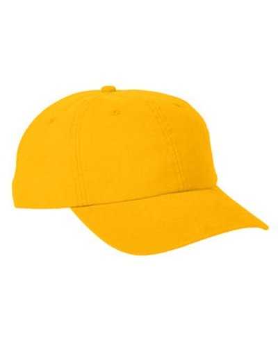 Big Accessories BA610 Heavy Washed Canvas Cap - Mustard - HIT a Double