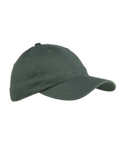 Big Accessories BX001 6-Panel Brushed Twill Unstructured Cap - Olive - HIT a Double