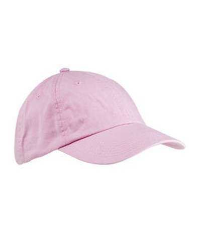 Big Accessories BX005 6-Panel Washed Twill Low-Profile Cap - Light Pink - HIT a Double