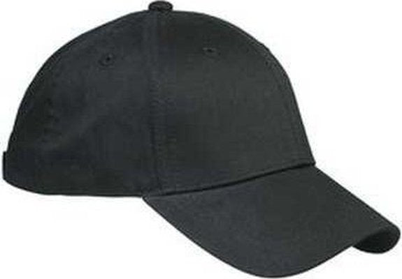 Big Accessories BX020 6-Panel Structured TwillCap - Black - HIT a Double