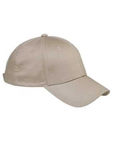 Big Accessories BX020 6-Panel Structured TwillCap - Khaki - HIT a Double