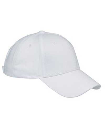 Big Accessories BX020 6-Panel Structured TwillCap - White - HIT a Double