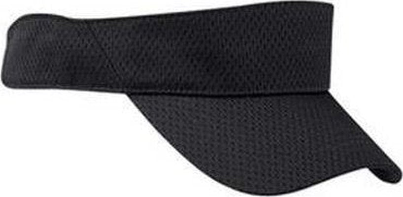 Big Accessories BX022 Sport Visor with Mesh - Black - HIT a Double