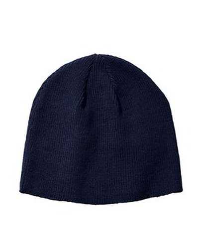 Big Accessories BX026 Knit Beanie - Navy - HIT a Double