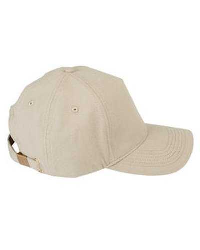 Big Accessories BX034 5-Panel Brushed Twill Cap - Khaki - HIT a Double