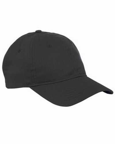 Big Accessories BX880 6-Panel Twill Unstructured Cap - Black - HIT a Double