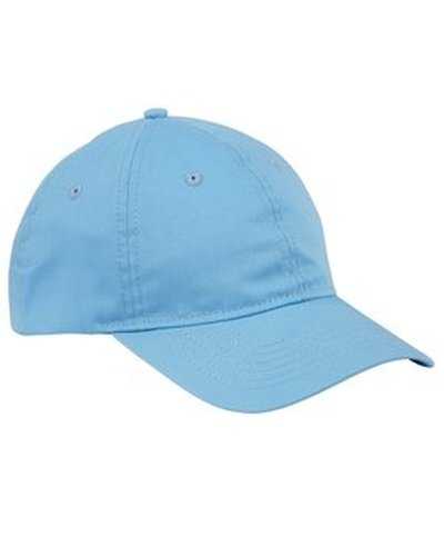 Big Accessories BX880 6-Panel Twill Unstructured Cap - Light College Blue - HIT a Double
