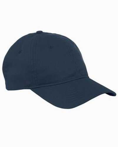 Big Accessories BX880 6-Panel Twill Unstructured Cap - Navy - HIT a Double