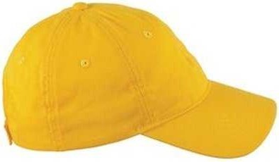 Big Accessories BX880 6-Panel Twill Unstructured Cap - Sunray Yellow - HIT a Double