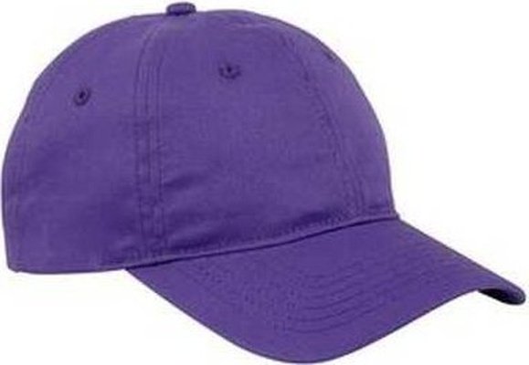 Big Accessories BX880 6-Panel Twill Unstructured Cap - Team Purple - HIT a Double