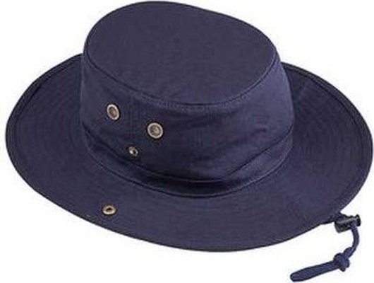 Big Accessories HCO Canvas Outlander Hat - Navy - HIT a Double
