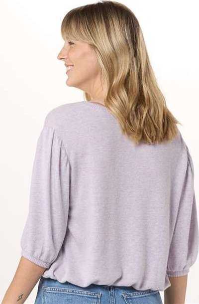 Boxercraft BW1101 Women&#39;s Cuddle Puff Sleeve - Wisteria Heather - HIT a Double - 3