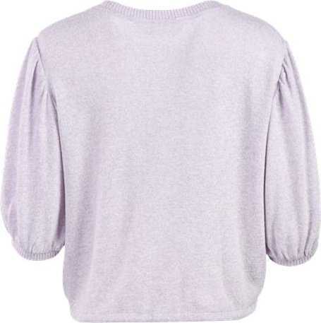 Boxercraft BW1101 Women&#39;s Cuddle Puff Sleeve - Wisteria Heather - HIT a Double - 4