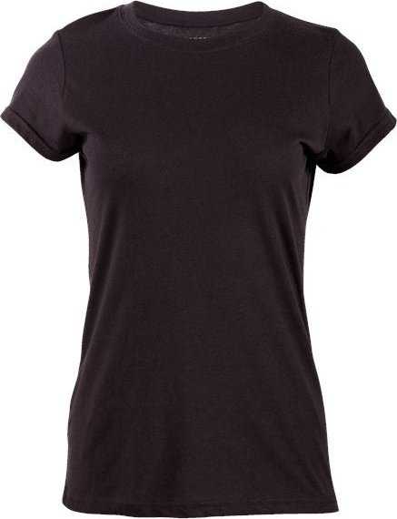 Boxercraft BW2104 Women&#39;s Essential T-shirt - Black - HIT a Double - 1