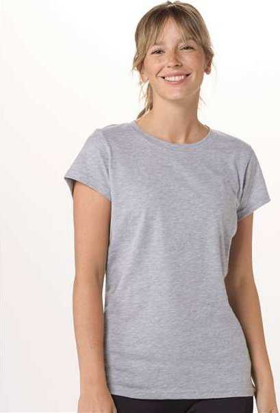 Boxercraft BW2104 Women's Essential T-shirt - Oxford Heather - HIT a Double - 1