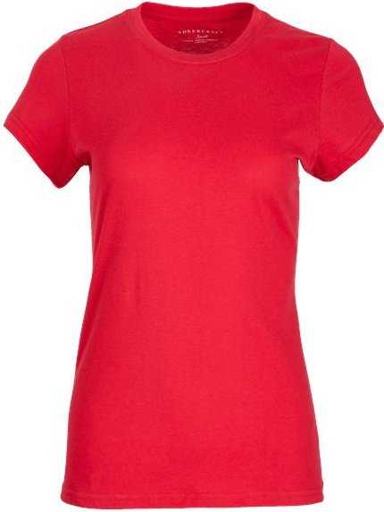 Boxercraft BW2104 Women&#39;s Essential T-shirt - True Red - HIT a Double - 1