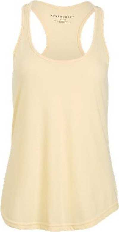 Boxercraft BW2502 Women&#39;s Essential Racerback Tank Top - Daffodil - HIT a Double - 1