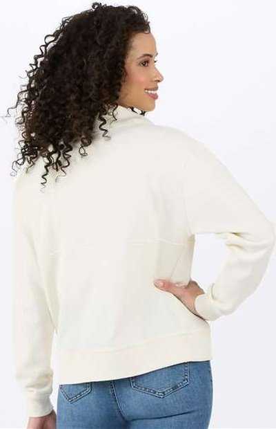 Boxercraft BW5401 Women&#39;s Lace Up Pullover - Natural - HIT a Double - 3