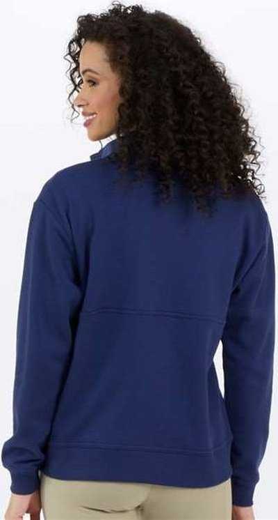 Boxercraft BW5401 Women&#39;s Lace Up Pullover - Navy - HIT a Double - 3