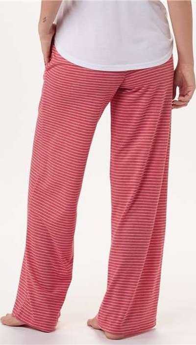 Boxercraft BW6615 Women&#39;s Evelyn Pants - True Red/ White - HIT a Double - 2