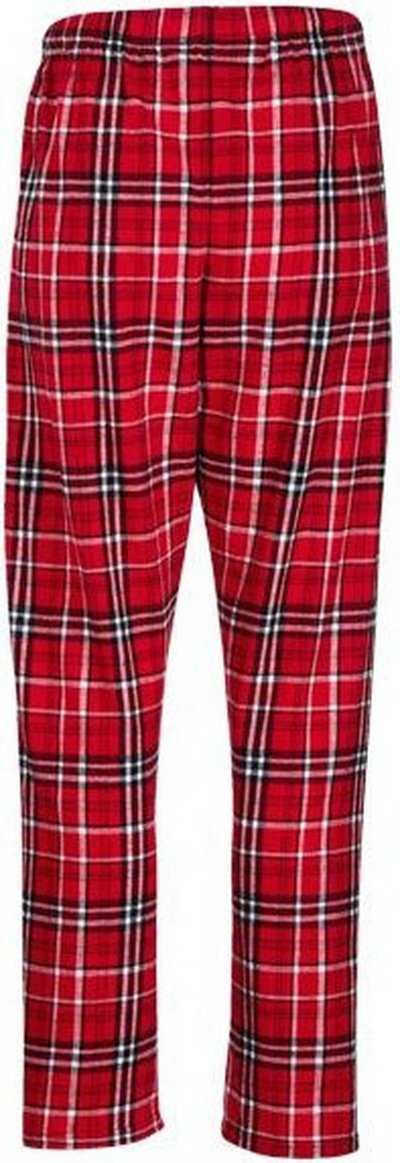 Boxercraft BW6620 Women's Haley Flannel Pants - Red/ White - HIT a Double - 1