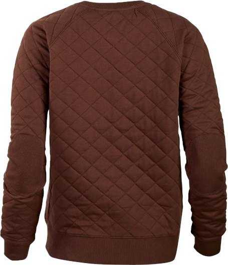 Boxercraft R08 Women's Quilted Pullover - Espresso - HIT a Double - 1