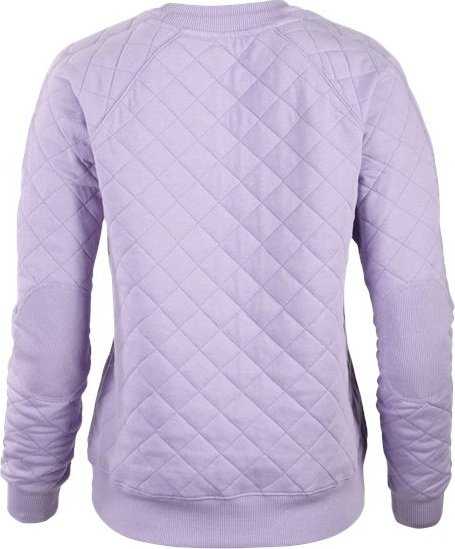 Boxercraft R08 Women&#39;s Quilted Pullover - Wisteria - HIT a Double - 2