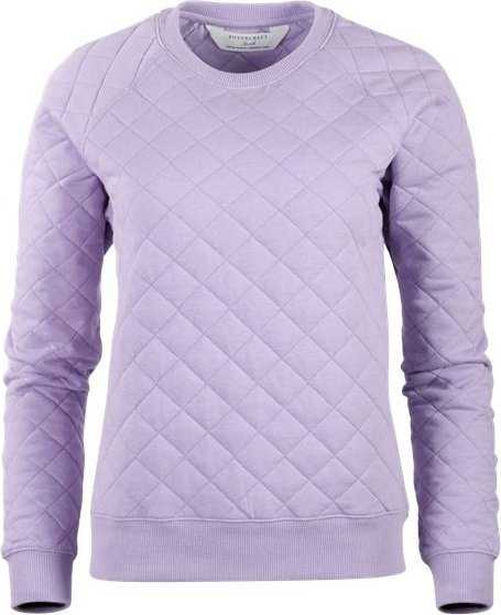 Boxercraft R08 Women&#39;s Quilted Pullover - Wisteria - HIT a Double - 1