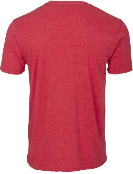 Boxercraft BM2102 Tri-Blend T-Shirt - Red Heather&quot; - &quot;HIT a Double