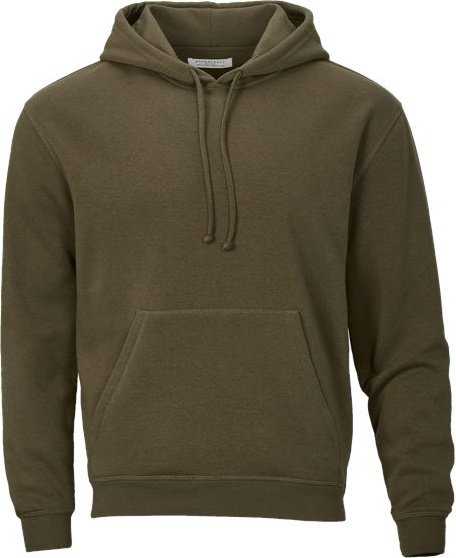 Boxercraft BM5302 Fleece Hooded Pullover - Olive" - "HIT a Double