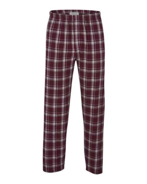 Boxercraft BM6624 Harley Flannel Pants - Heritage Maroon Plaid - HIT a Double - 1