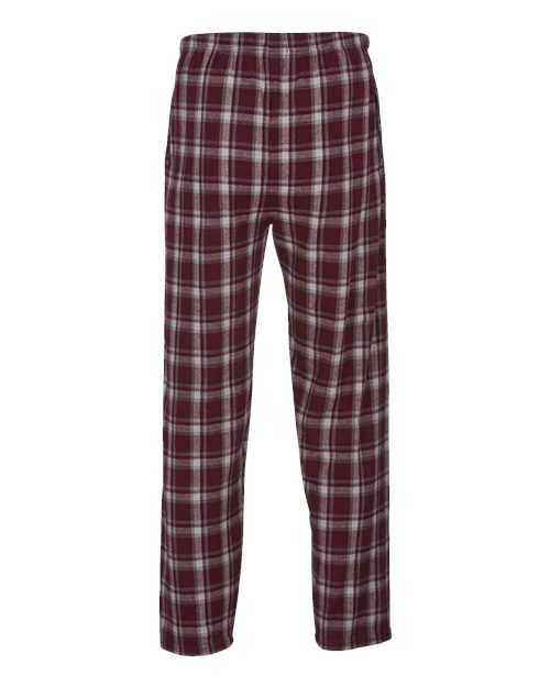 Boxercraft BM6624 Harley Flannel Pants - Heritage Maroon Plaid - HIT a Double - 2