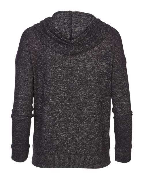 Boxercraft BW1501 Women&#39;s Cuddle Fleece Hooded Pullover - Black Heather - HIT a Double - 2