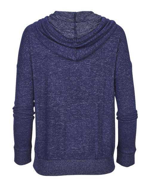 Boxercraft BW1501 Women&#39;s Cuddle Fleece Hooded Pullover - Navy Heather - HIT a Double - 2