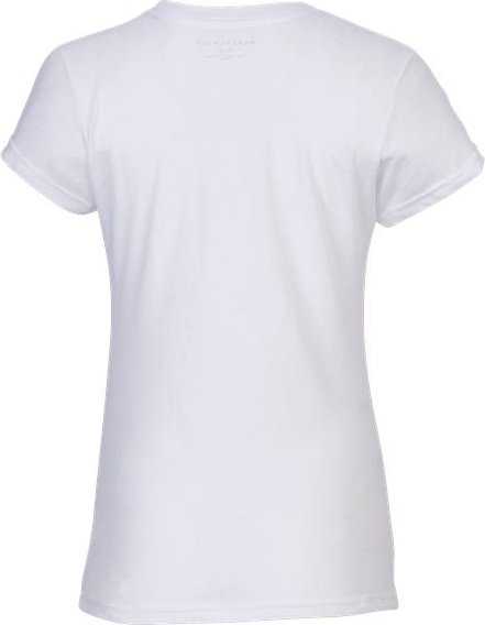 Boxercraft BW2101 Women&#39;s Tri-Blend T-Shirt - White&quot; - &quot;HIT a Double