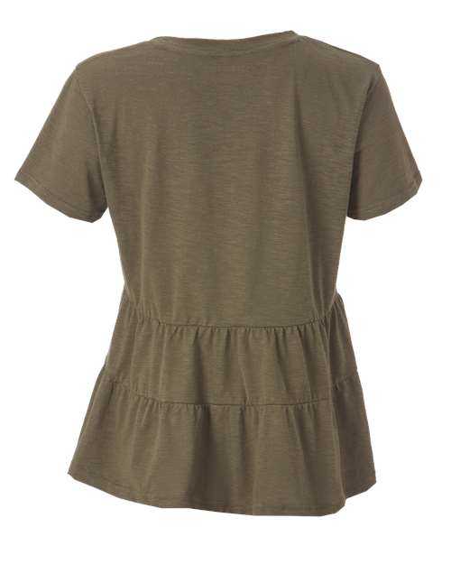 Boxercraft BW2401 Women&#39;s Willow T-Shirt - Olive - HIT a Double - 2