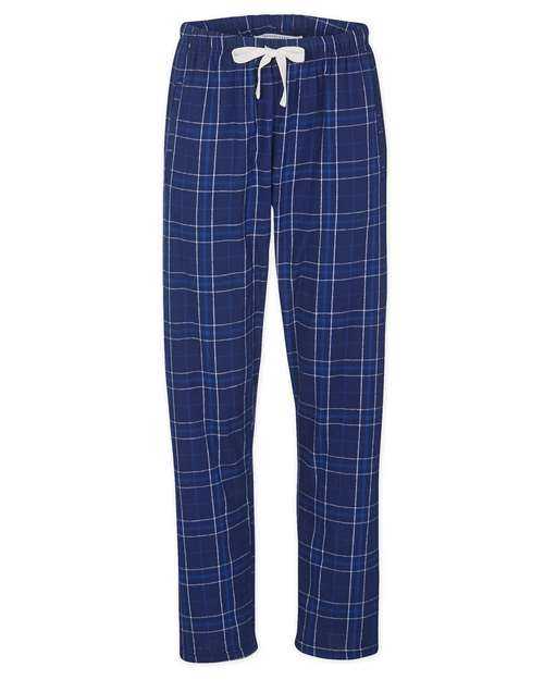 Boxercraft BW6620 Women&#39;s Haley Flannel Pants - Navy Field Day Plaid - HIT a Double - 1