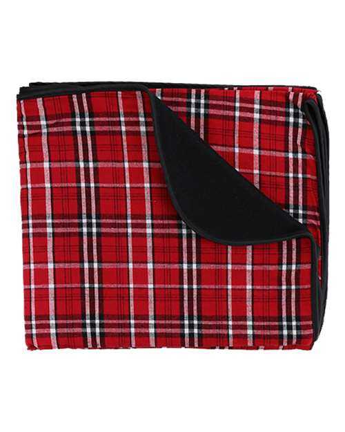 Boxercraft FB250 Flannel Blanket - Red Black - HIT a Double