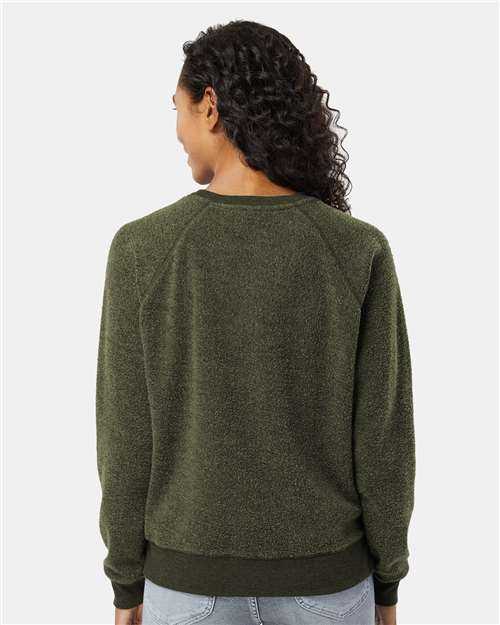 Boxercraft K01 Women&#39;s Fleece Out Pullover - Olive - HIT a Double - 3