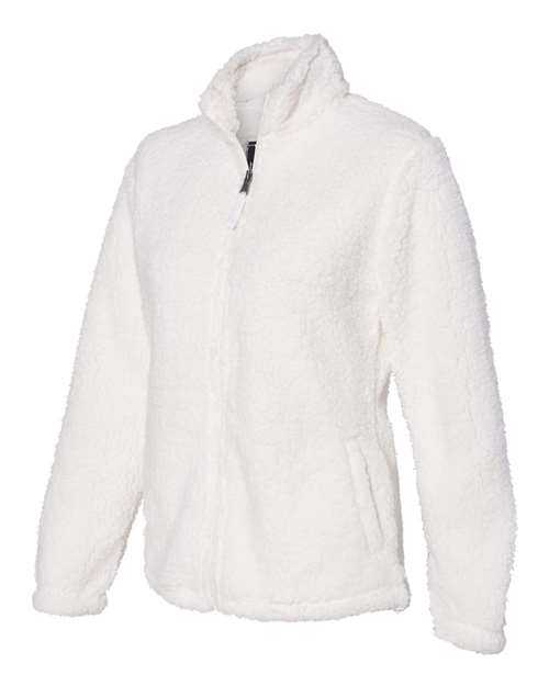 Boxercraft Q12 Womens Sherpa Full-Zip Jacket - Natural - HIT a Double
