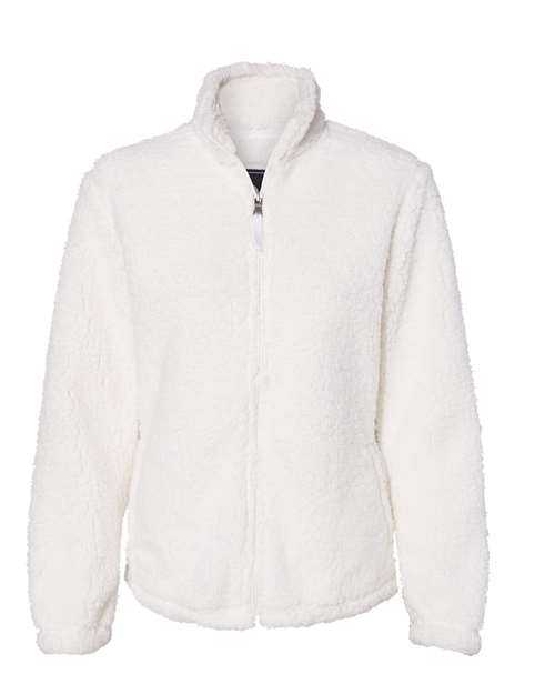 Boxercraft Q12 Womens Sherpa Full-Zip Jacket - Natural - HIT a Double