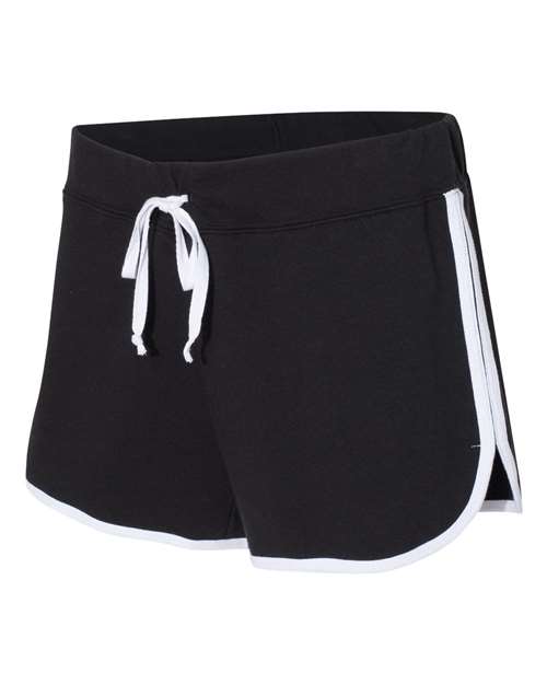 Boxercraft R65 Womens Relay Shorts - Black White - HIT a Double