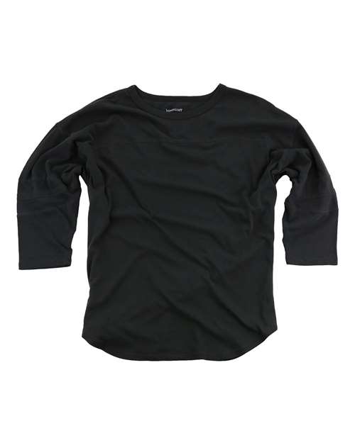 Boxercraft T19 Women's Garment-Dyed Vintage Jersey - Black - HIT a Double