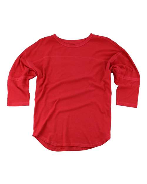 Boxercraft T19 Women&#39;s Garment-Dyed Vintage Jersey - Red - HIT a Double