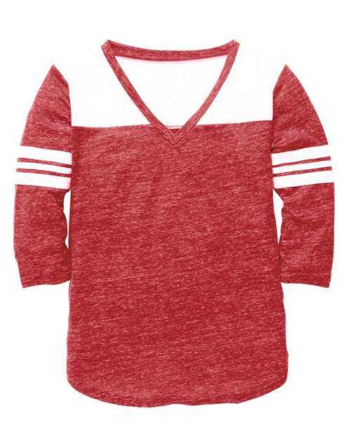 Boxercraft T36 Women&#39;s Glory Days T-Shirt - Red Heather - HIT a Double