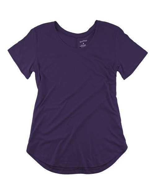 Boxercraft T61 Womens At Ease Scoop Neck T-Shirt - Purple - HIT a Double